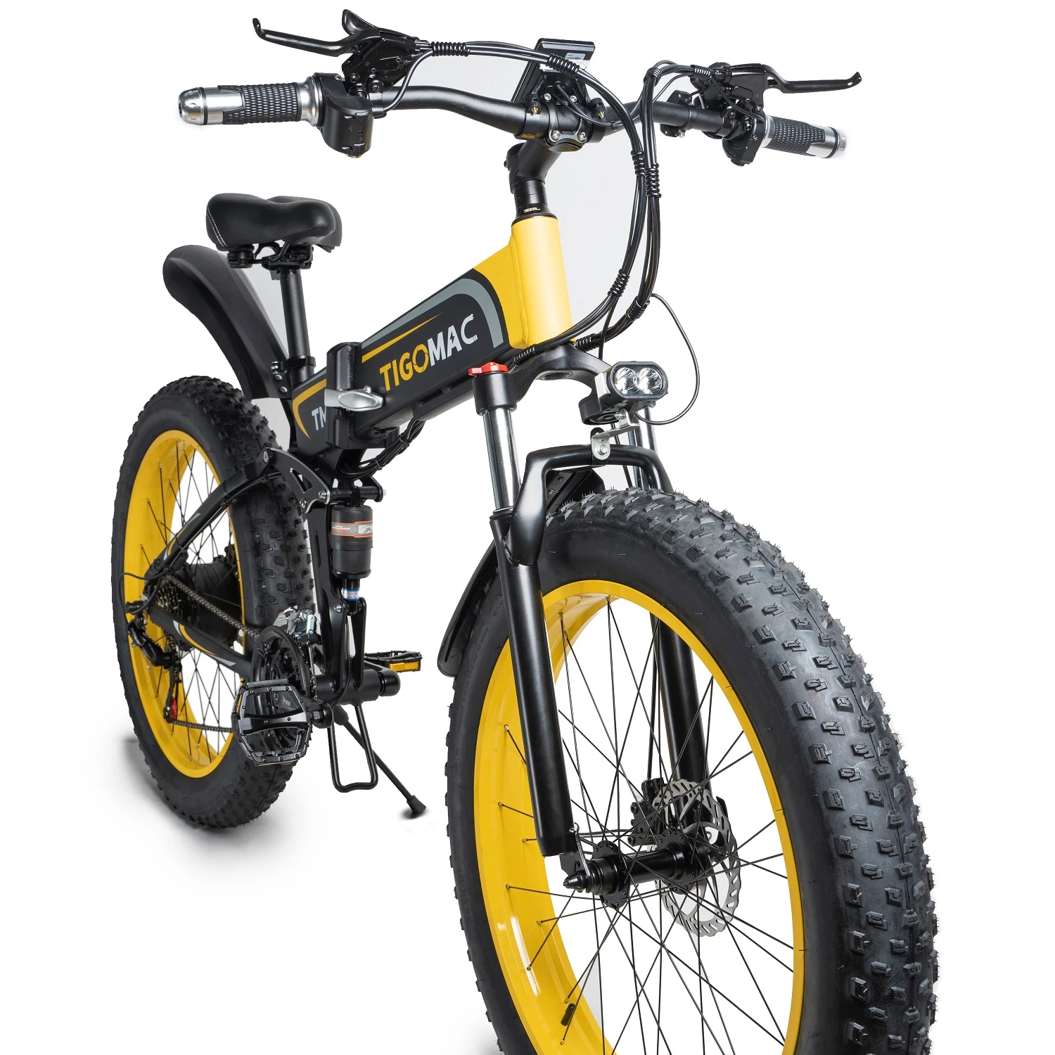 

TIGOMAC TM1 1000W brushless motor electric bicycle 48V 14.5AH Battery ebike 26inch fat tire electric bike snow ebike