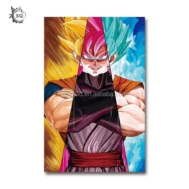 3d lenticular poster 3d goku l