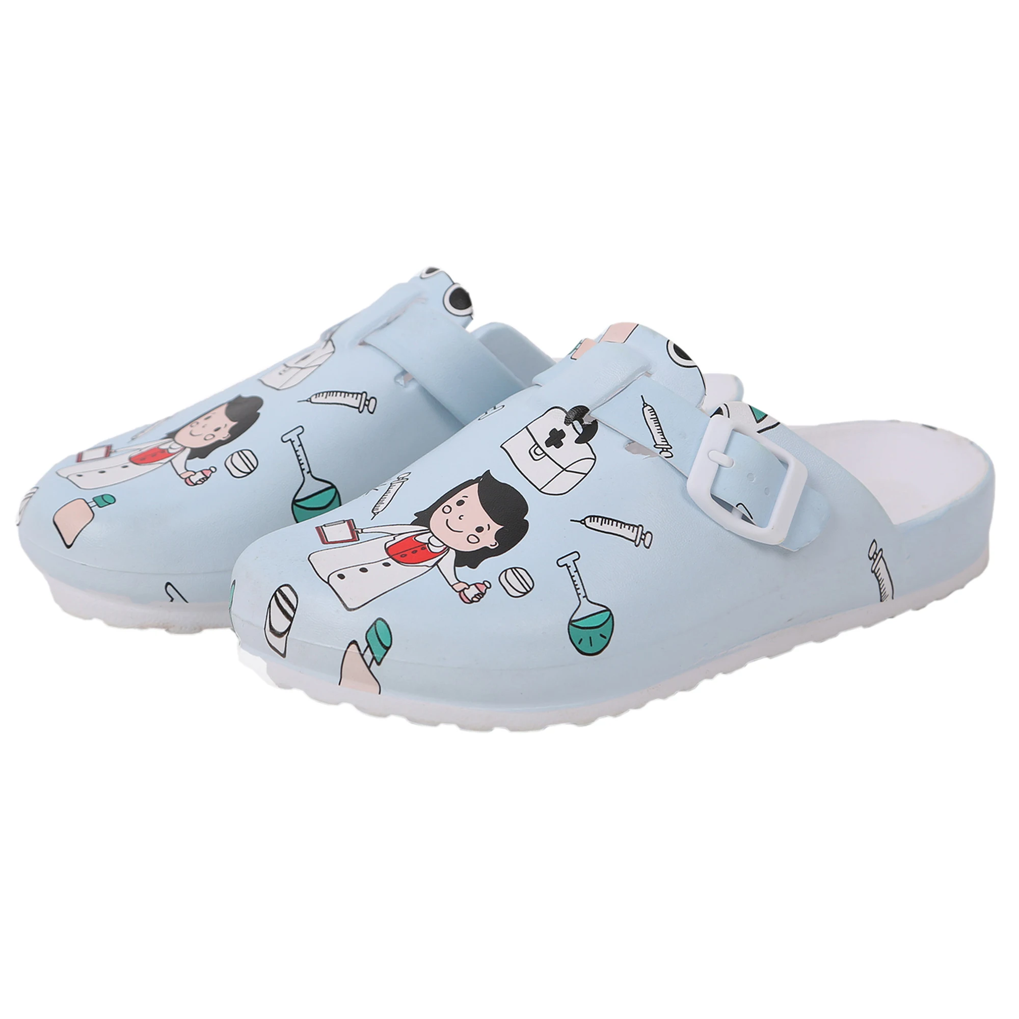 

waterproof printed nursing clogs nurse shoes women's clogs men's clogs