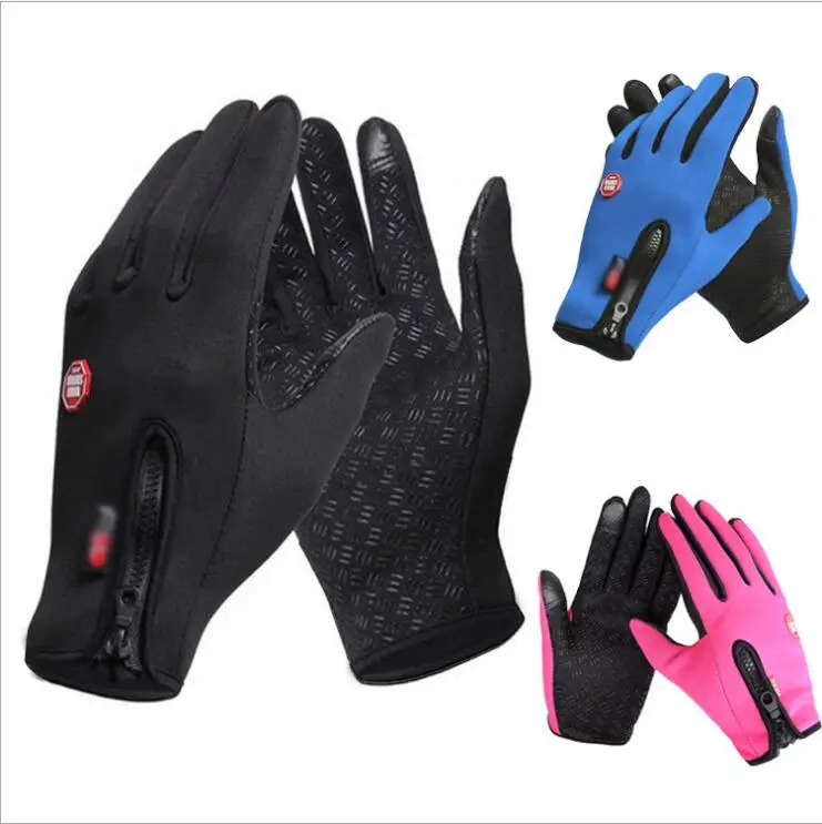 

Huanwei Long Finger Value Winter Warm Waterproof Bicycle Cycling Riding Mitten Touchable Screen Mitten