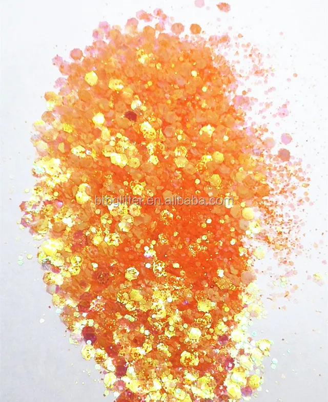 orange glitter converse