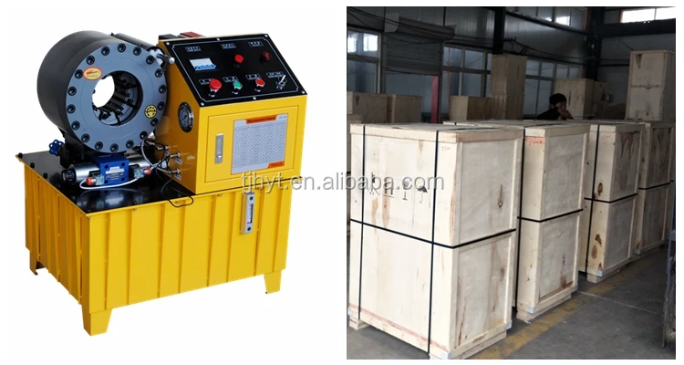 
Finn-power used high pressure hydraulic hose crimping machine for sale 