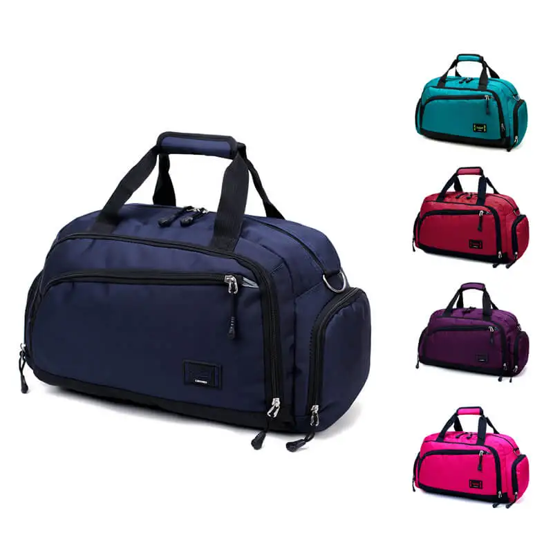 

YS-B003 Promotion nylon waterproof shoulder bag gym sports handbag travel duffel bag