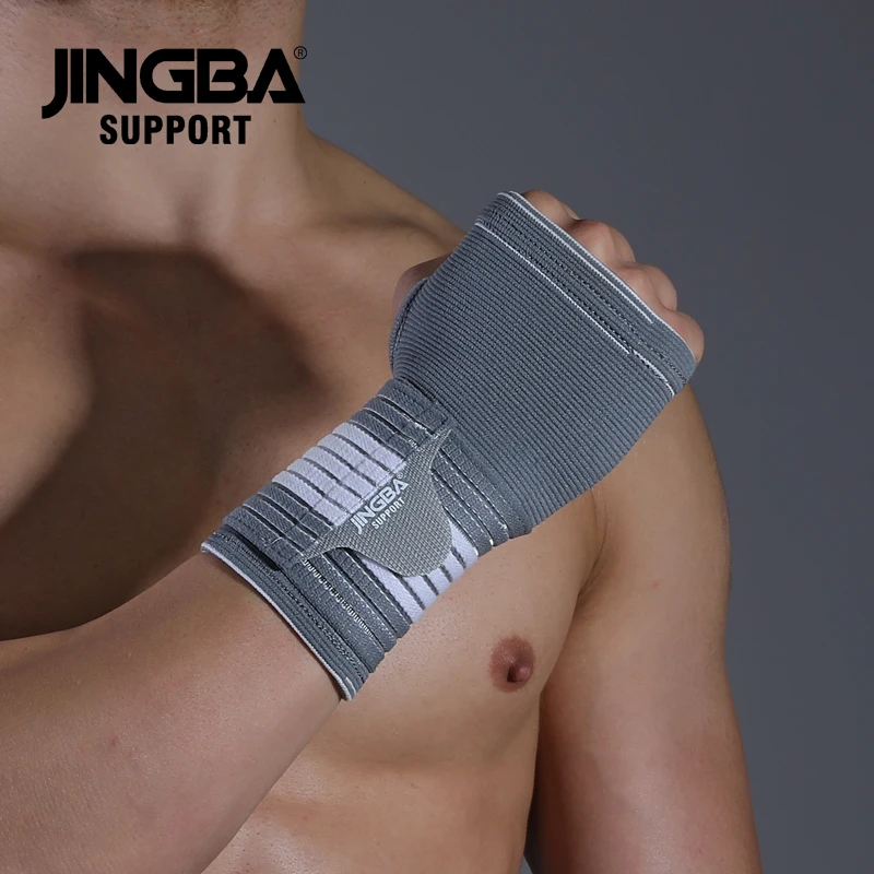 

JINGBA Low MOQ Wrist Thumb Support Compression Gloves Fit Right Left Hand for Arthritis Tendo Wrist Bracenitis for Men And