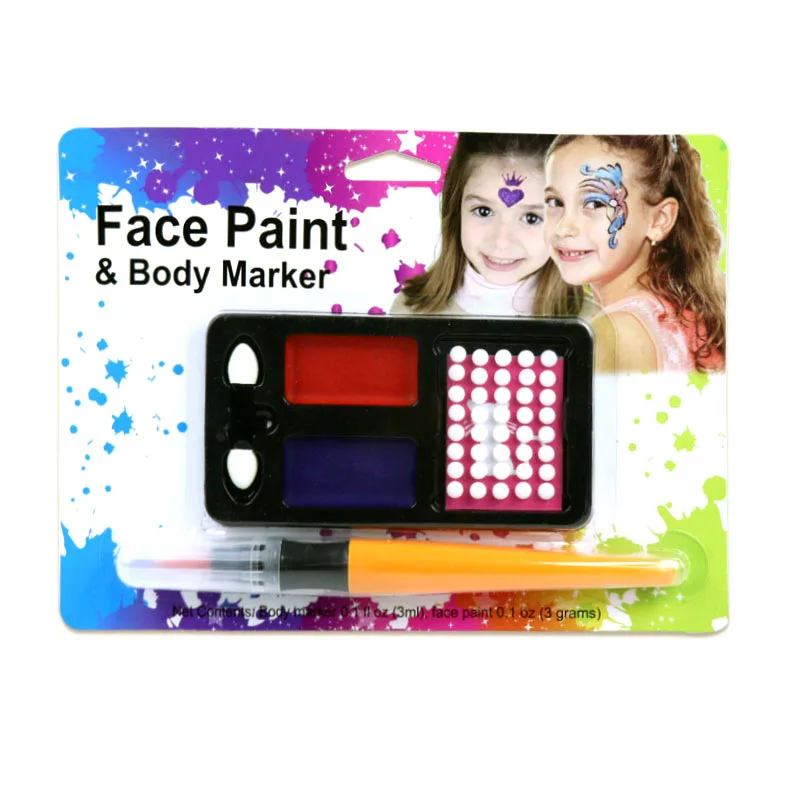 Alcohol Activated Professional Waterproof Halloween Makeup Face Paint