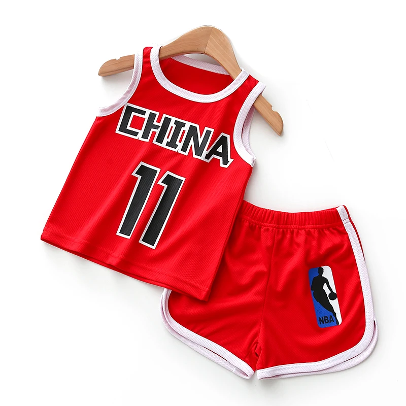 

Summer Wholesale New Style Sports Baby Boys Clothes Children's Short Sleeve Suit 2Piece Baby Clothes Sets, 5 colors