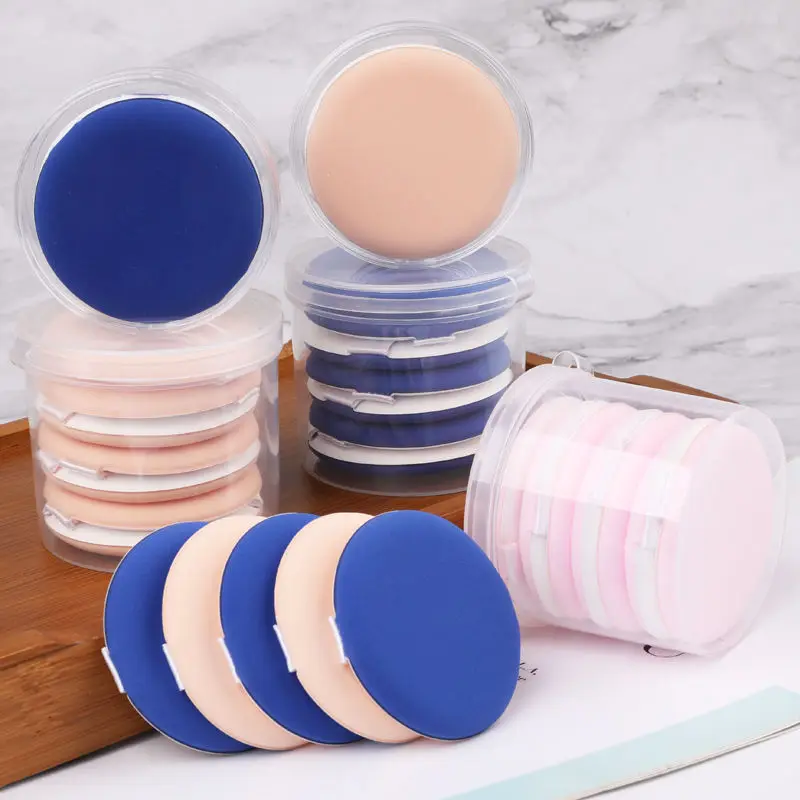 

Best Professional Cosmetic puff makeup loose powder Cream Sponge Makeup Powder Puff With Box, Multiple colors