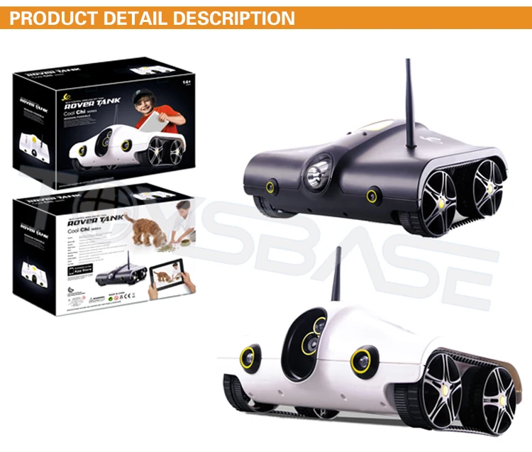 Wifi Control Wireless Spy Tank With Alibaba