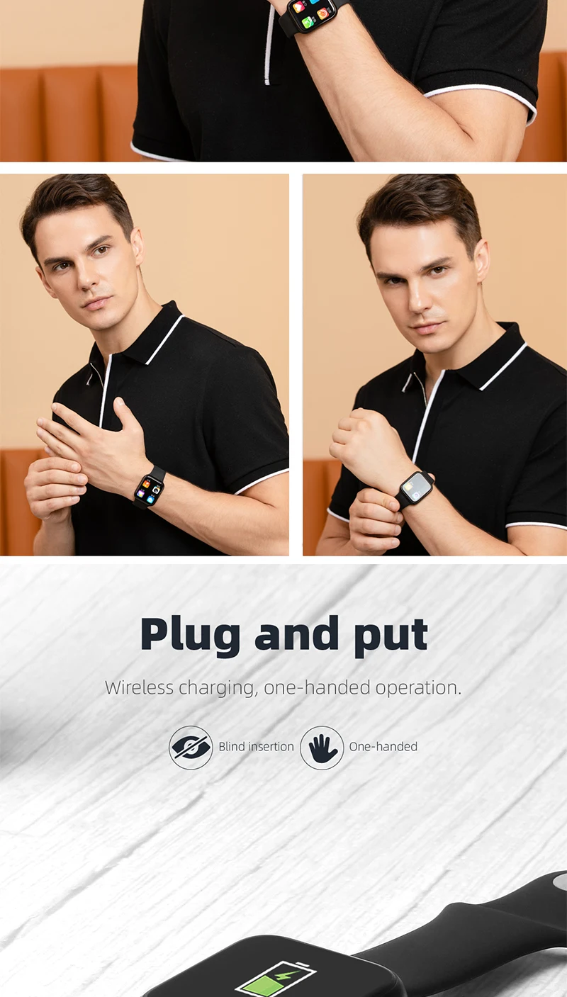 P90 Smart Watch Full Touch Screen Wireless Charging Sport Fitness Heart Rate Blood Pressure BT Bracelet Message Reminder(4).jpg