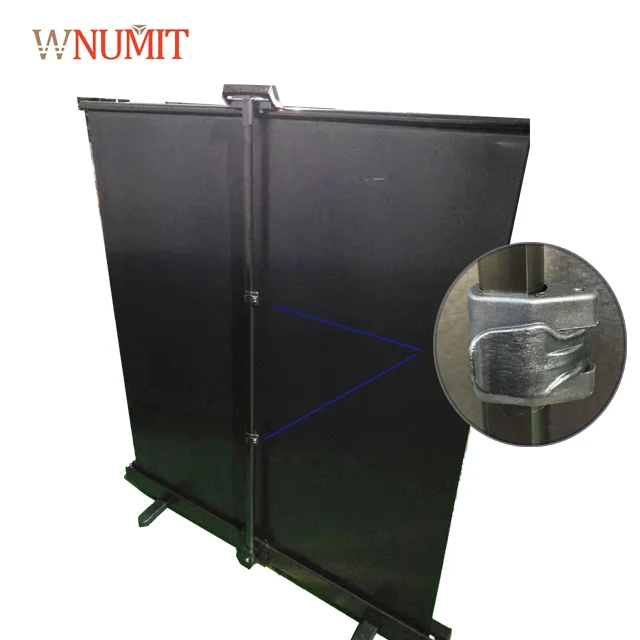 Business Meeting Hd Stand Pull Up Projection Screen Manual Floor Projector Screen