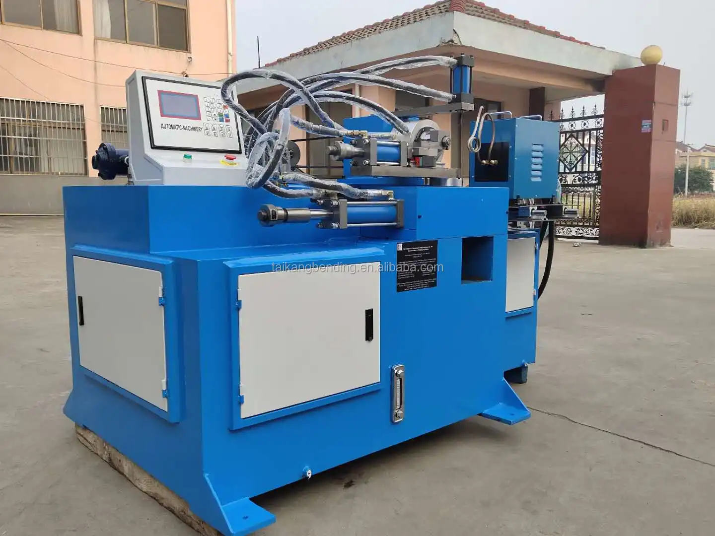 Fk40nc Automatic Rf Heating Stainless Pipe End Sealing Machine Copper