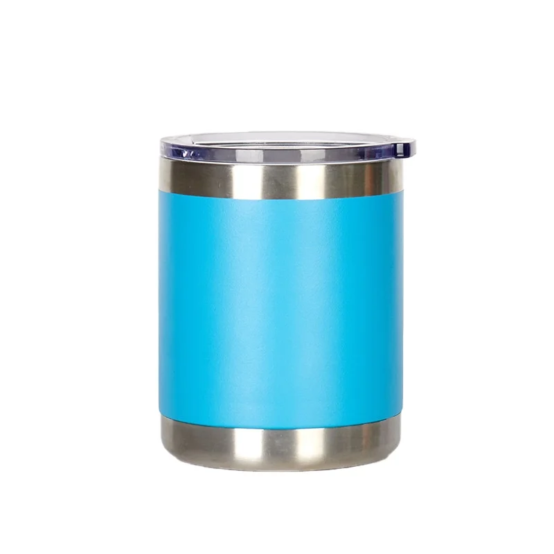 

Hot Sale 10OZ Insulated Coffee Mug with Lid Stainless Steel Beer Tumbler