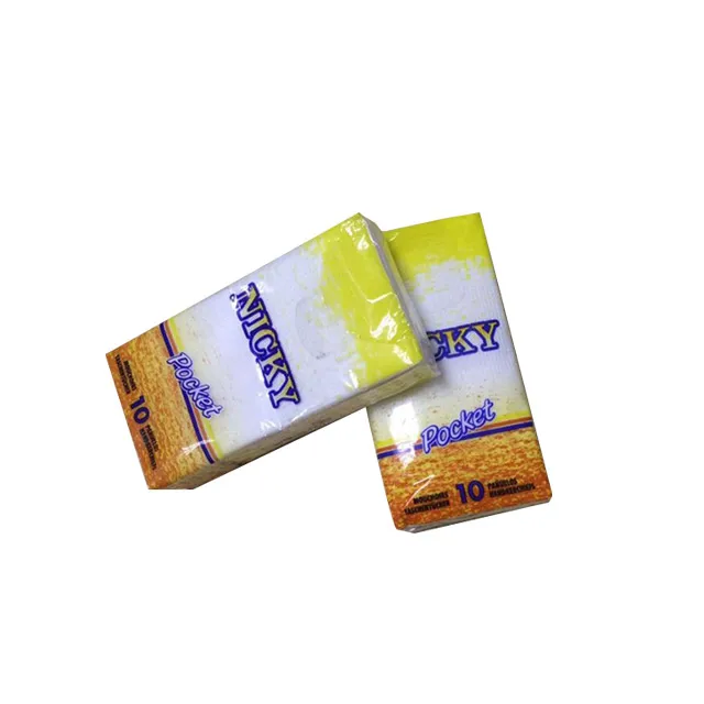 

Pocket Tissue Facial Tissue Paper, White