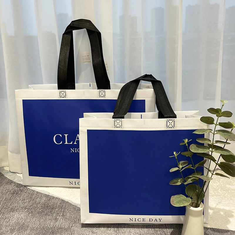 

Reusable polypropylene fabric packaging laminated non woven bag shopping packing bag, Customized color