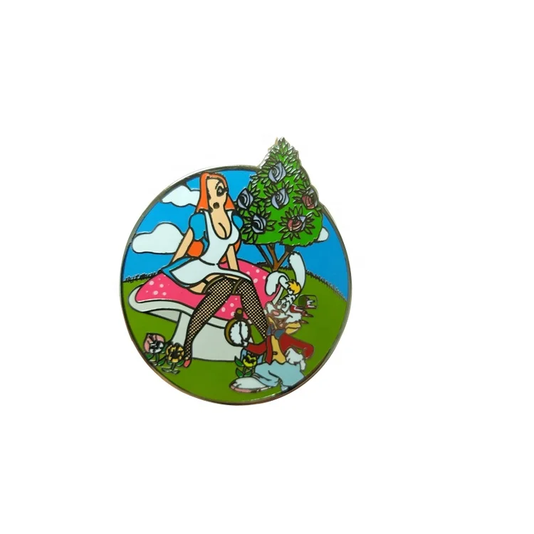 
Hard enamel pins custom spin 