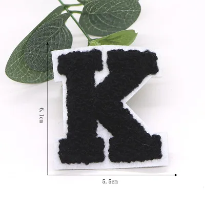 

Wholesale embroidery patches Numbers letter patch designer patches applique