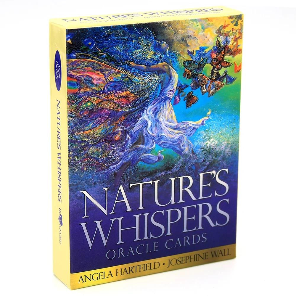 

Nature's Whispers Oracle 50 Cards Bundle Mixed Box Set cartas de tarot Custom Printing Wholesale Decks Tarot Cards, Customized color