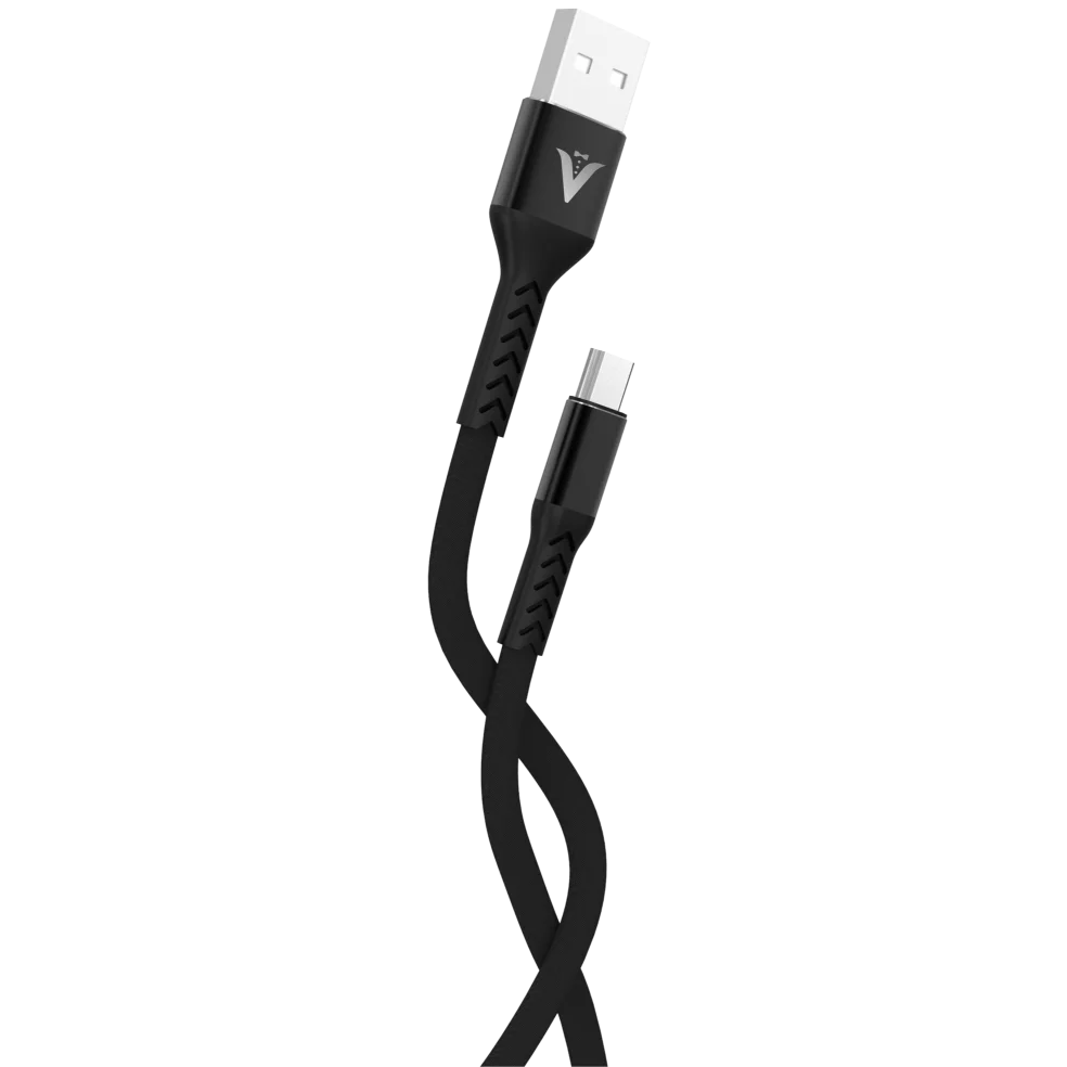 

Hot Selling Item Round and Heterosexual Aluminum Alloy VONK V20 Quick Charging Cable USB Mobile Phone Data Line