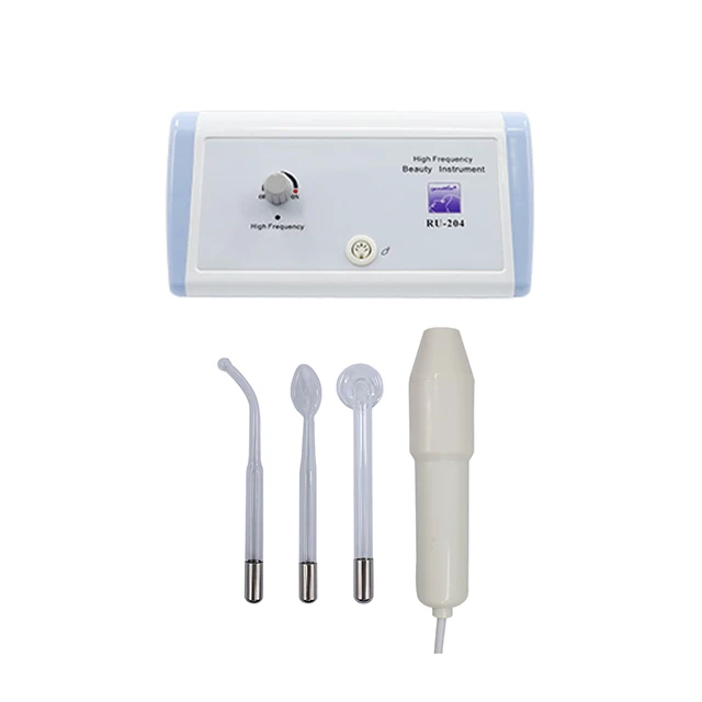 

2021 hot sell glass bar acne treatment skin rejuvenation face lifting galvanic high frequency face skin beauty machine