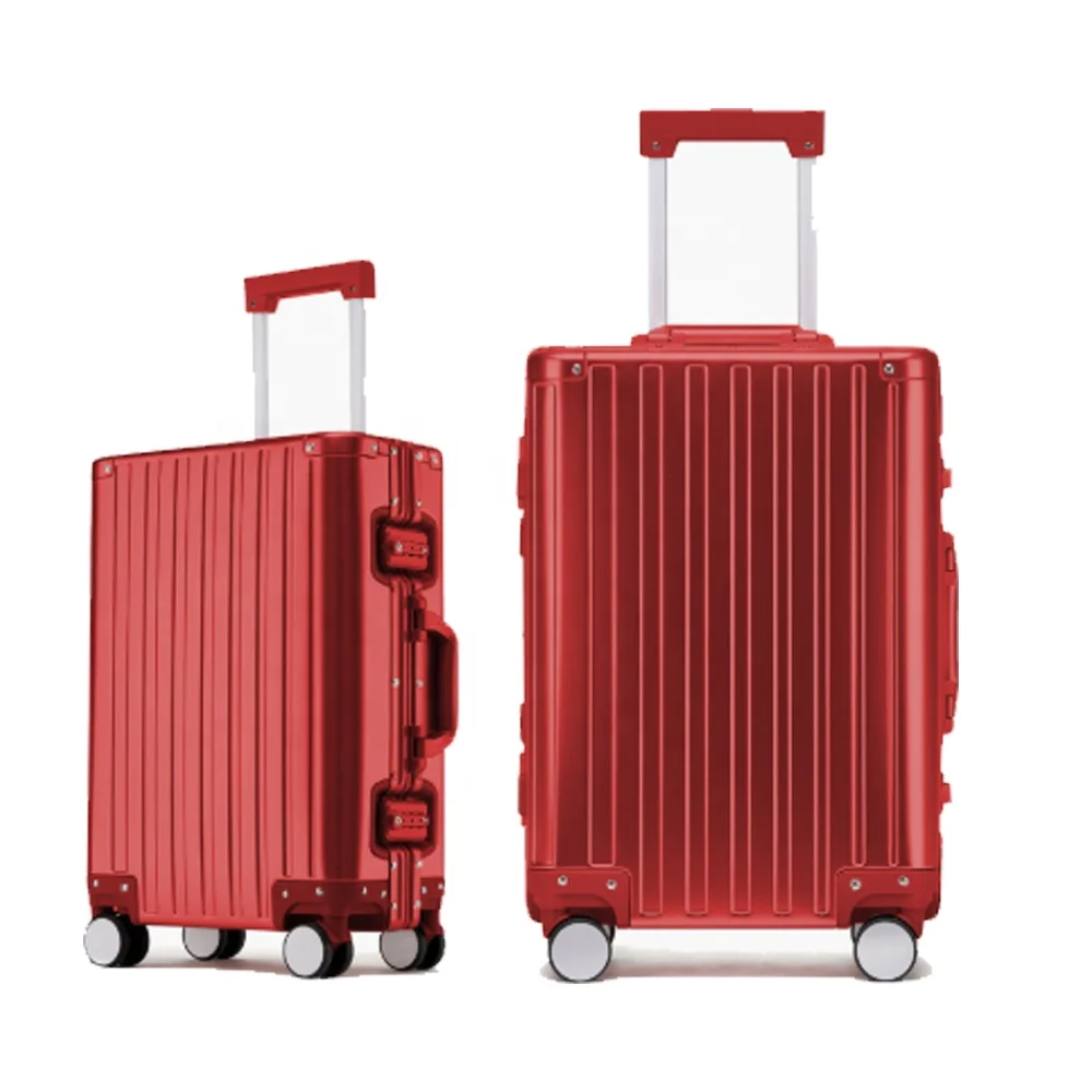 

zhejiang large capacity travel time metal case luggage on sale