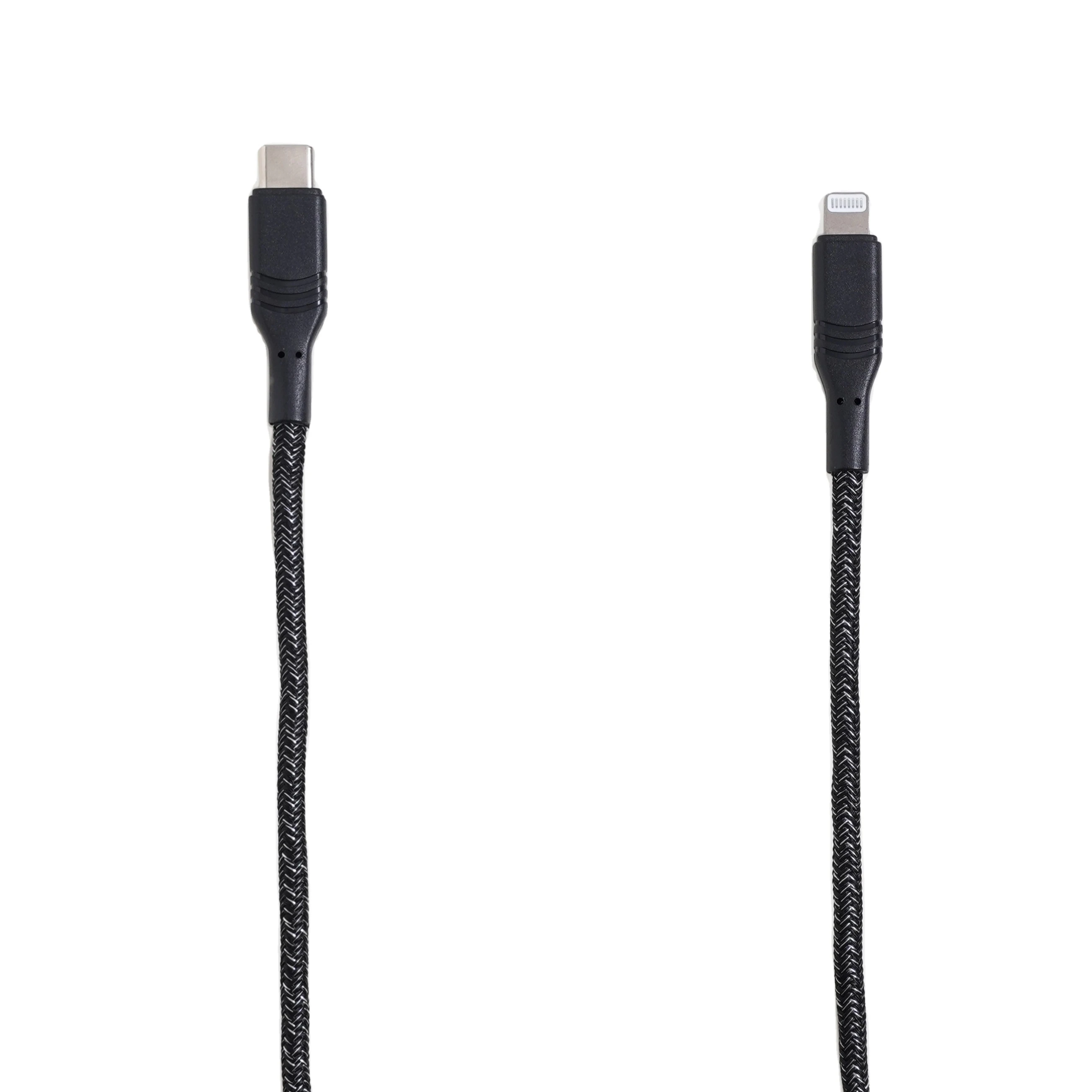 

Top Selling Nylon Braid Original MFi Certified Cable USB-C Type C USB A Fast Charge USB Cable Data Sync Cable for iPhone