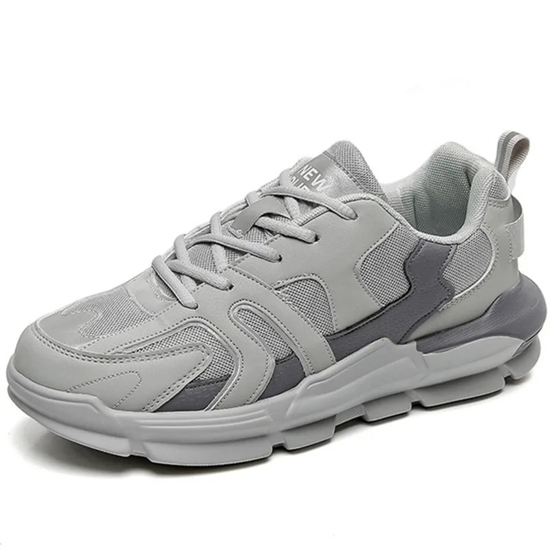 

Dropshipping Custom Logo Couple Breathable Mesh Chunky Sneakers Lightweight Harajuku Footwear Lady Casual All match Shoes