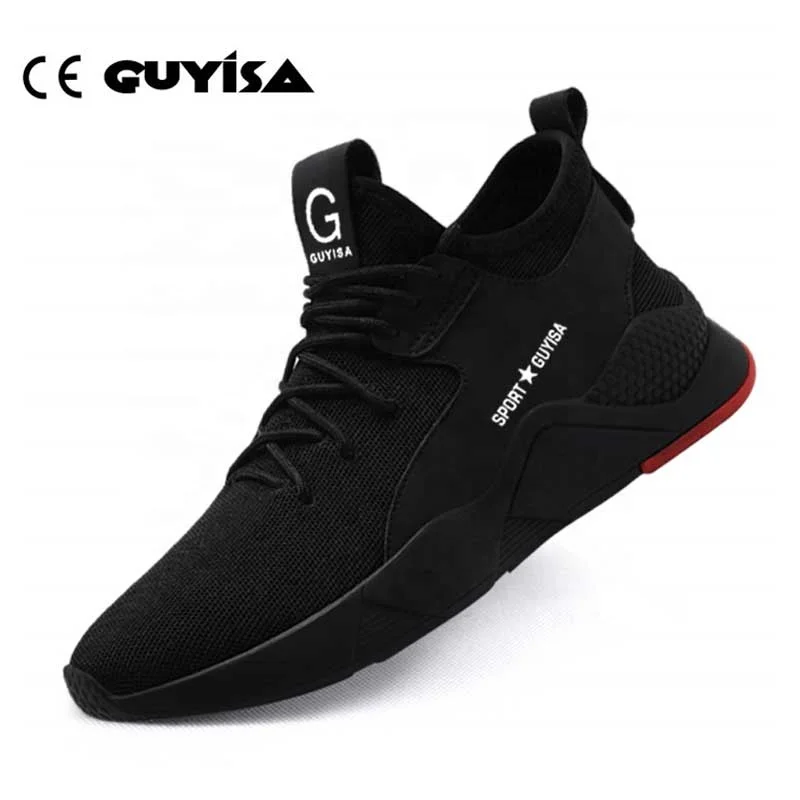 

GUYISA 15 Days OEM CE Light Brand Safety Shoes Men Women Manufacturers Anti-puncture Composite Steel Toe Safety Shoes safety