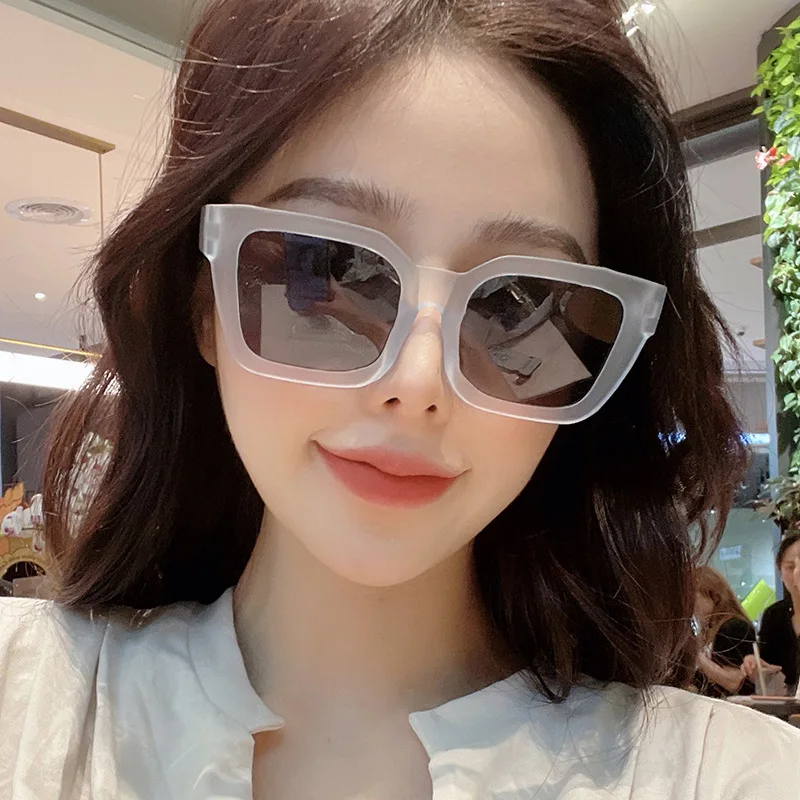 

DL Glasses New Style Fashion Gafas De Sol Women Men Shades Transparent Oversized Big Square Cheap Wholesale Sunglasses 2022, Picture colors