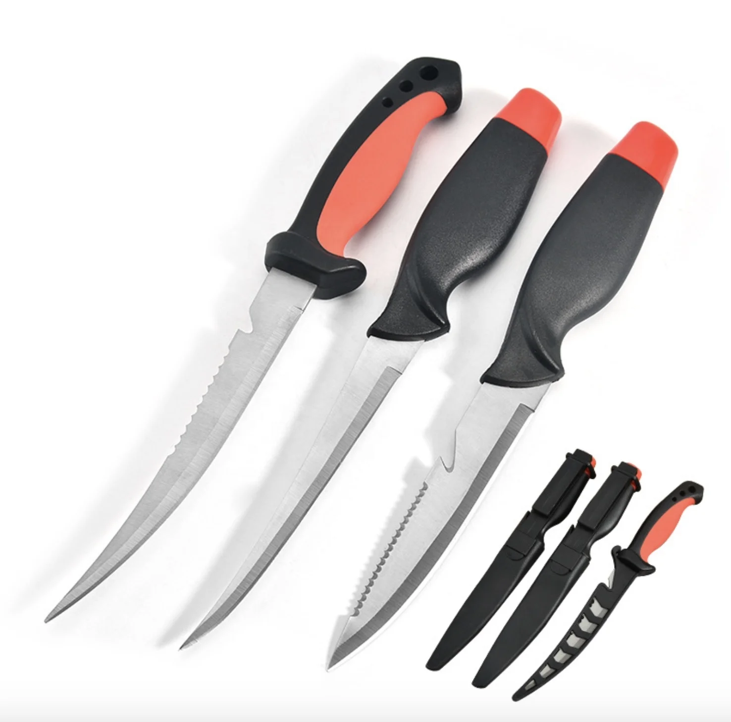 

Amazon 5Cr Steel Diving Knife With Sheath Camping Meat Kitchen Slaughter Boning Outdoor Fillet Fishing Knife