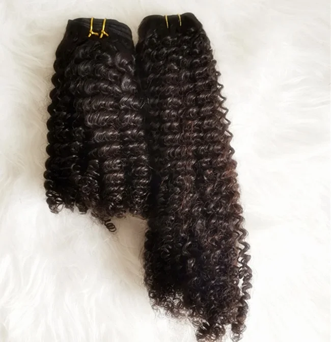 

Raw 3c 4a kinky curly intact cuticle aligned hair virgin human raw real brazilian hair unprocessed hair bundles extension