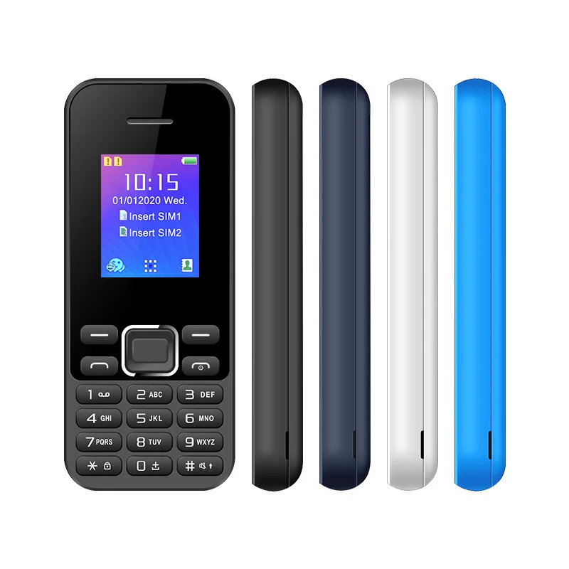 

B350E Push Button Mobile Phone 1.77 inch Quad Sim Flashlight MP3 FM Camera 4SIM Cheap Cell Phone, Black,blue,white