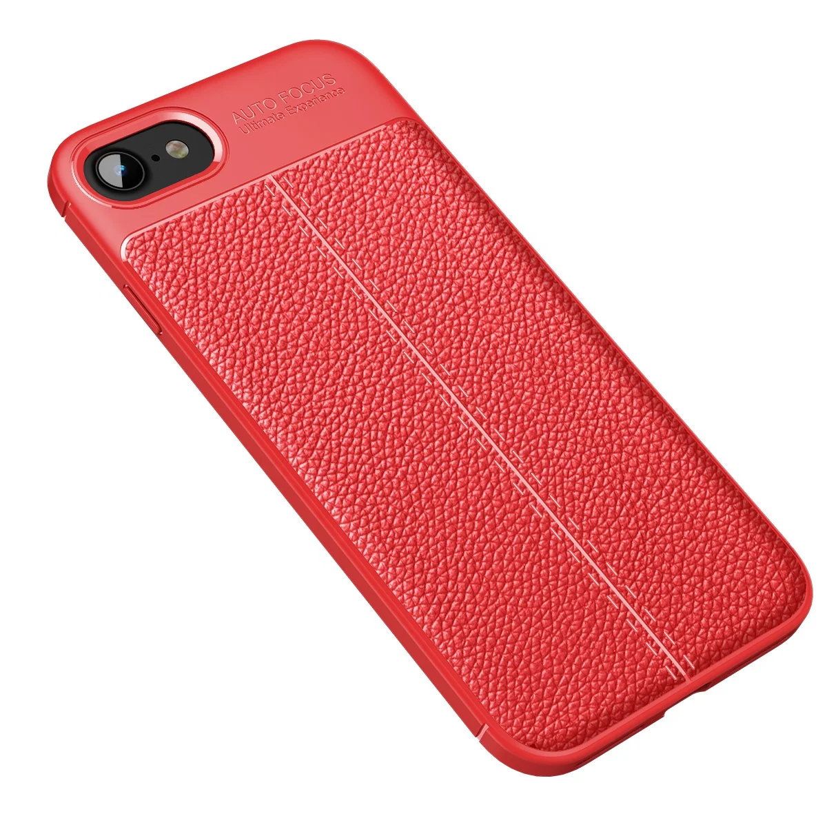 

Hot selling Litchi Pattern PU Leather Shockproof Soft TPU Phone Case For Iphone SE2, Multi-color, can be customized