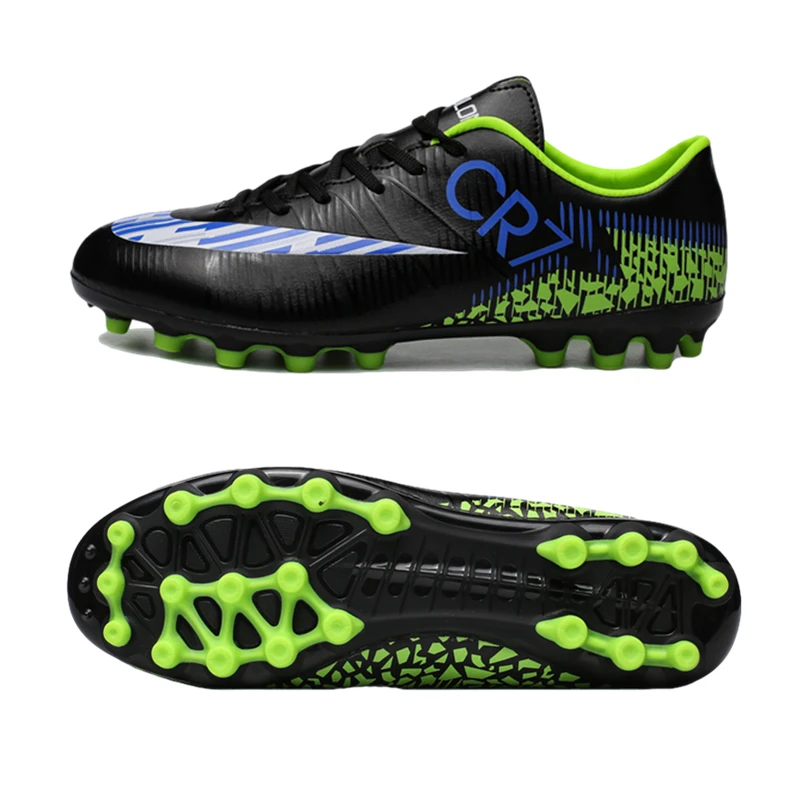 

New Design Child Outdoor Training Adult Fg Football Boots Cr7 Soccer Cleats Factory Custom Wholesale Sale Soccer Shoes For Men