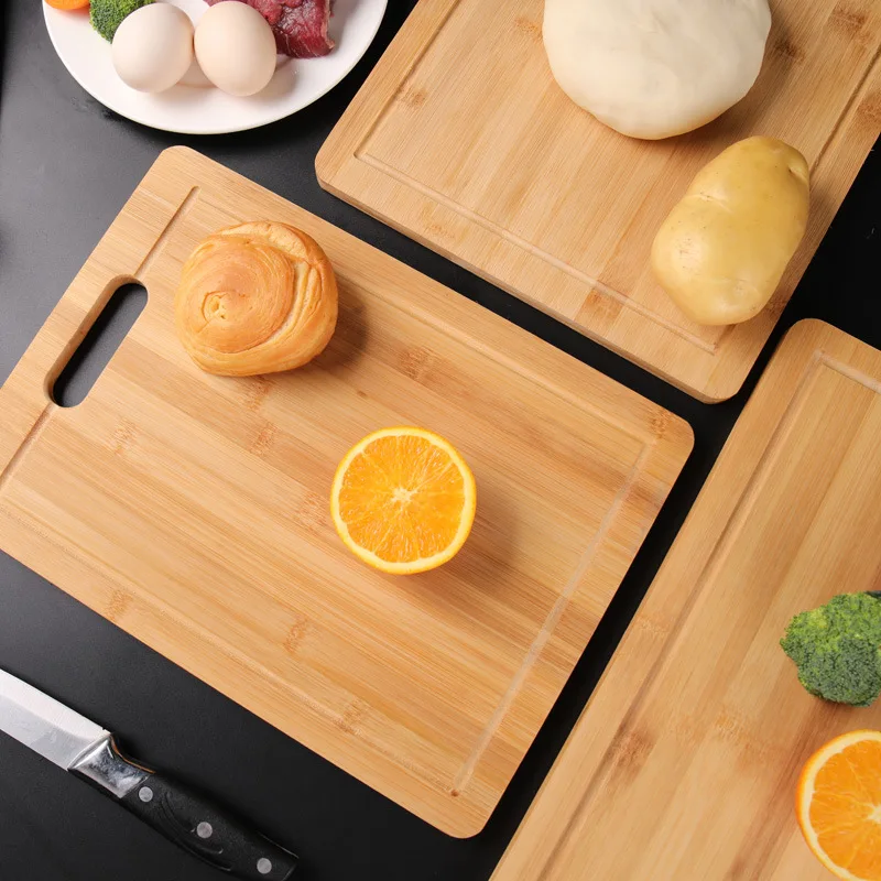 

Sink Chopping Board Cut Vegetables Rolling Panel Household Mildew Thickened Fruit Board Kitchen Bamboo Cutting Board