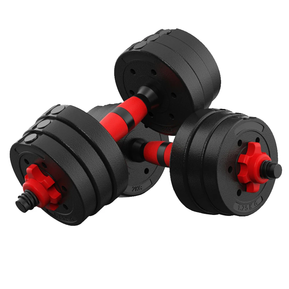 

FunFishing Environmental protection home fitness pair of 20/30/40/50KG detachable weight men's fitness dumbbells
