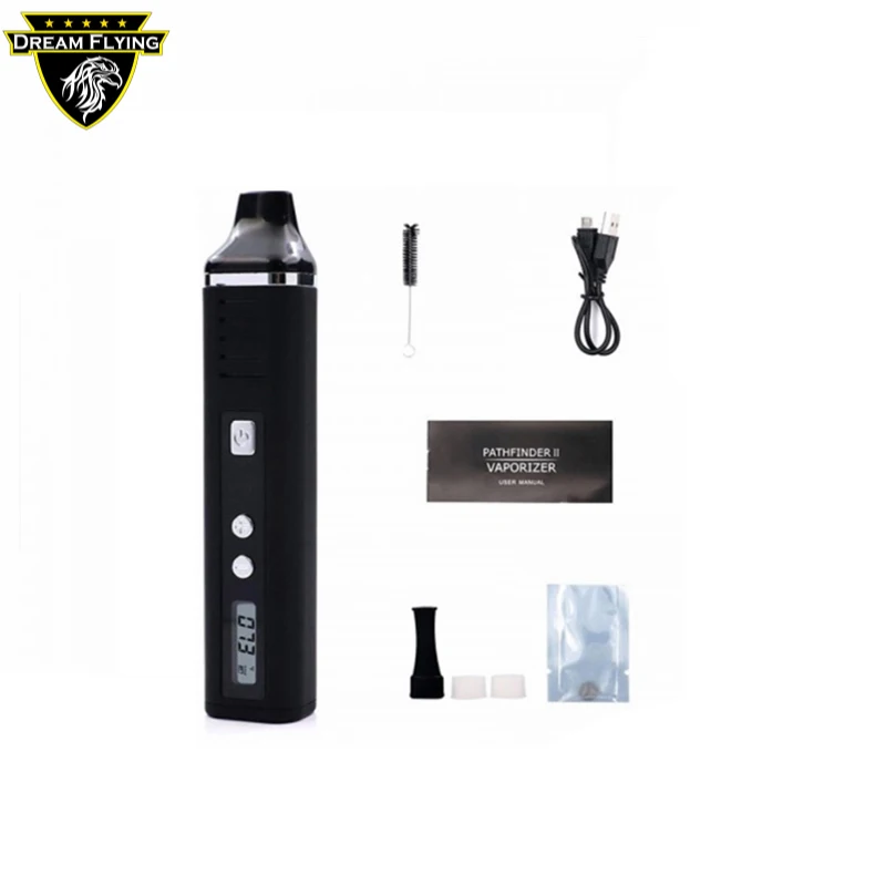 

2019 best selling dry herb vaporizers pen Pathfinder herbal vaporizer kit hugo vapor