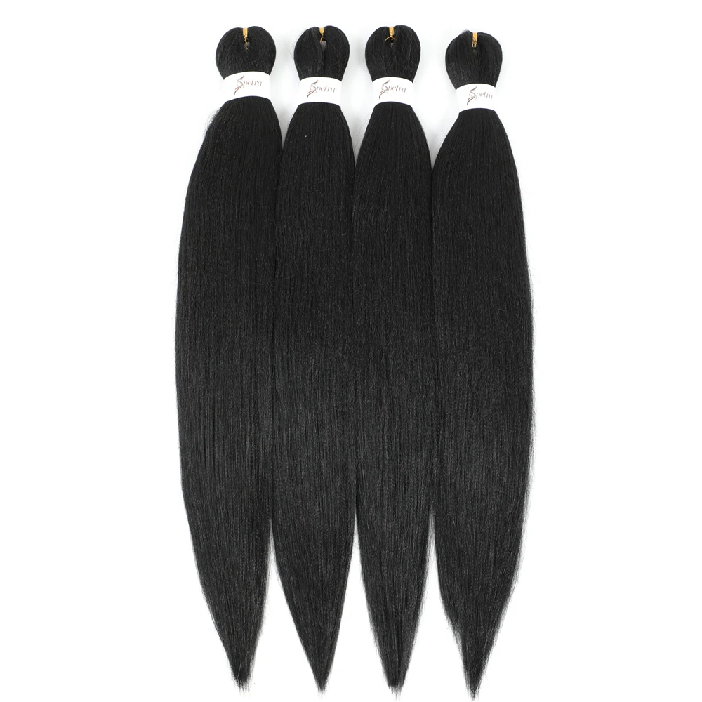 

2020 X-tress black 4 in 1 yaki twist braids EZ braids pre-stretched ez braid hair 99j color fiber hair