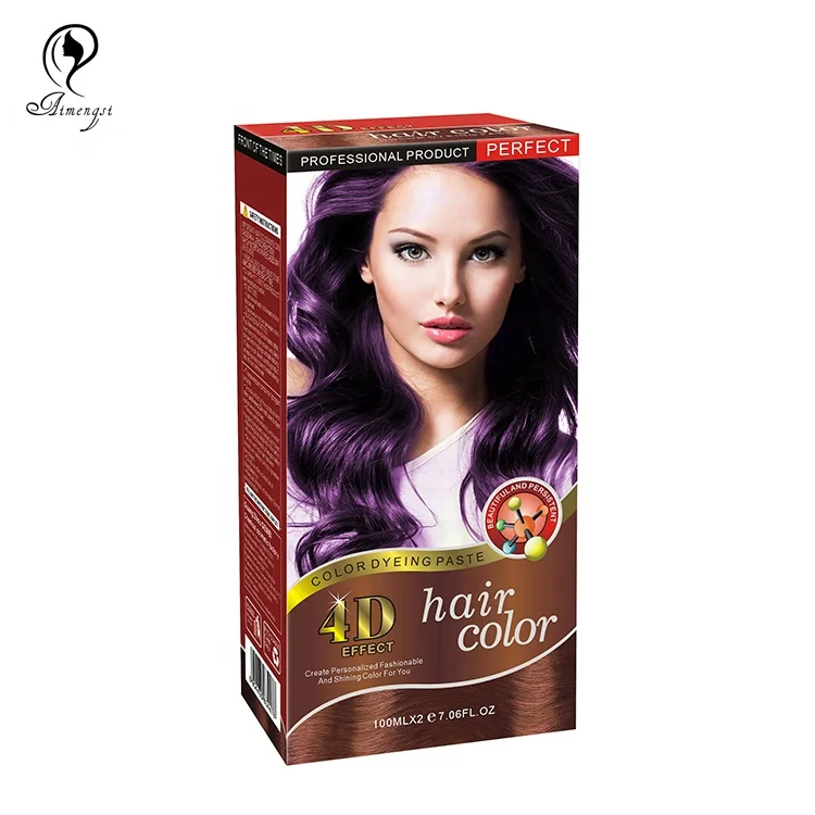 

Ammonia Free permanent hair dye cream DIY at home Hair color black brown cream private label