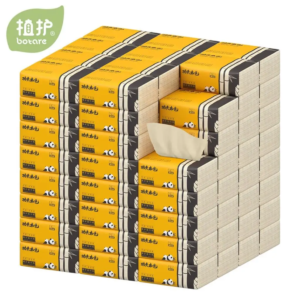 

24/30/40 Packs of Bamboo Pulp Pumping Toilet Paper Available for Mother and Babies Soft Skin-Friendly Paper Towels Facial Tissue