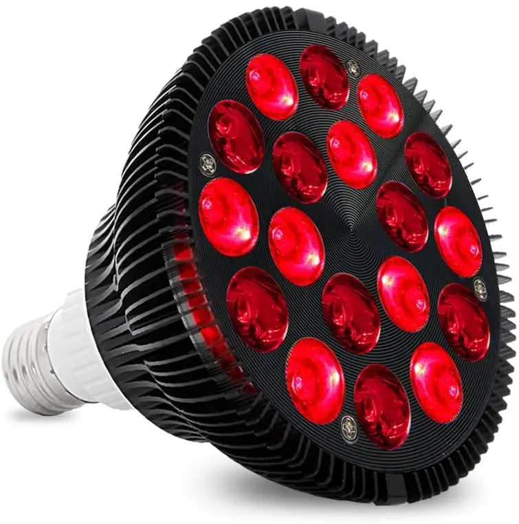 

54W Red light therapy bulb 660nm 850nm red light therapy infrared with plug portable red light therapy