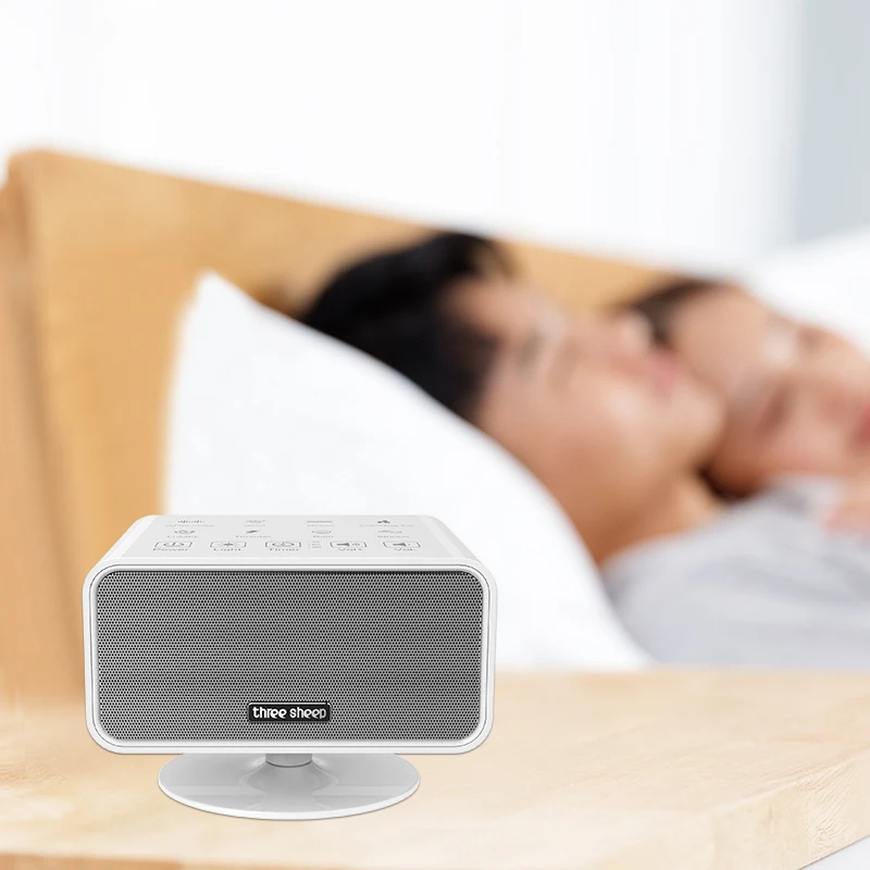 

Sleep White Noise Machine 2020 Amazon Top Seller Colorful Led Lights Smart Sleeping White Noise Machine