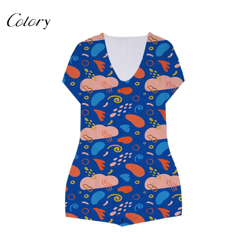 

Colory Cheap Clothing From China Cheap_clothing_stores Women Pj Shorts Set, Picture shows