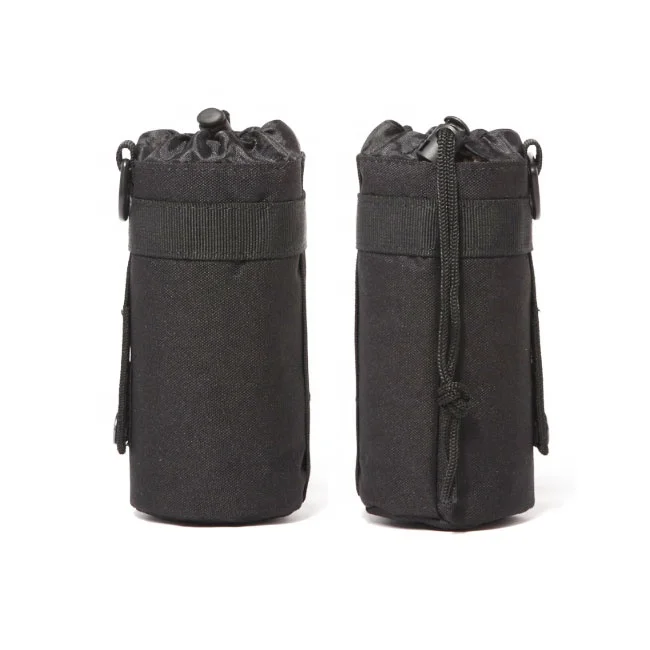 

Sports Tactical Molle Water Bottle Pouch Military Drawstring Water Bottle Holder