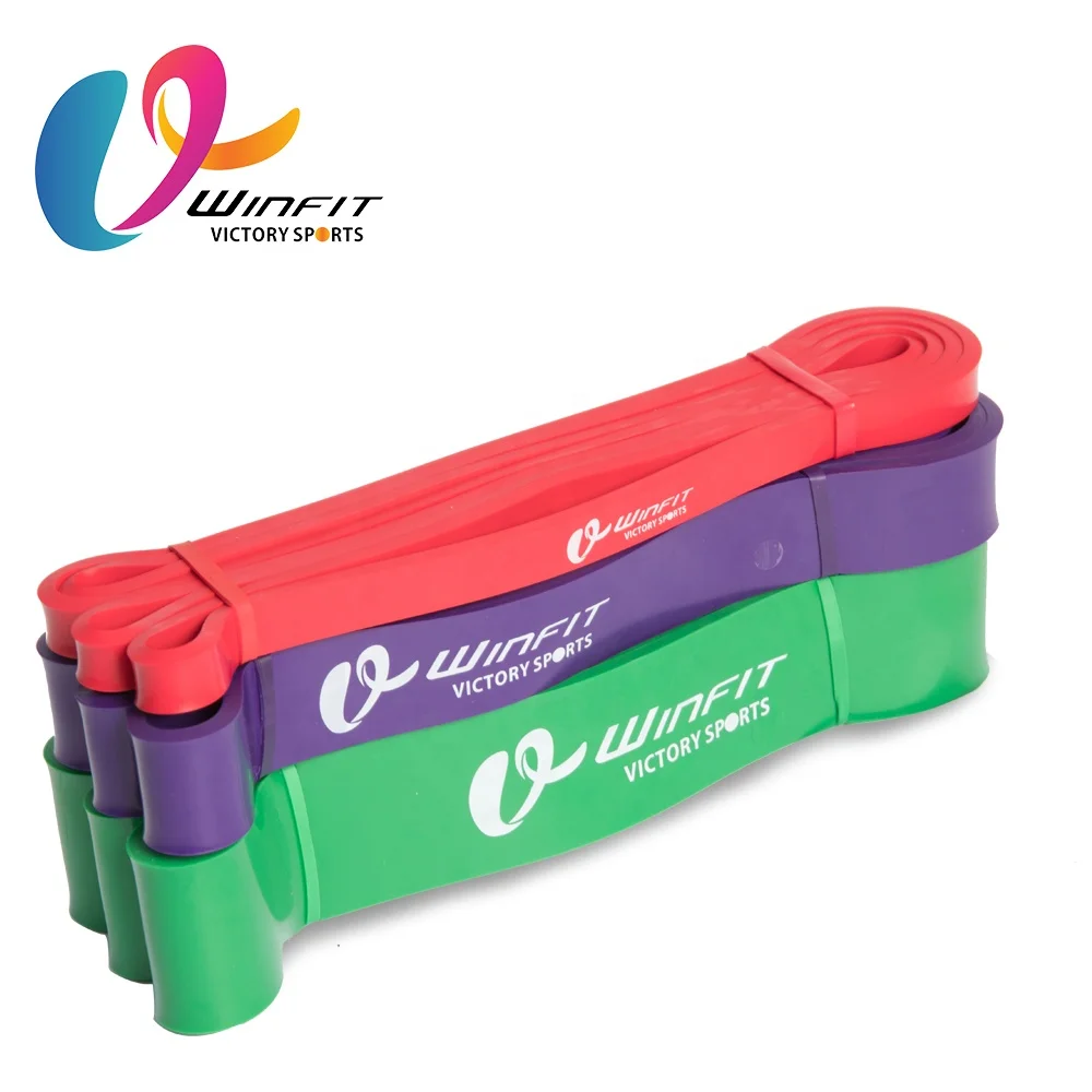 

Fitness eco-friendly training exercise gym resistance latex power elastic bands, Change color available