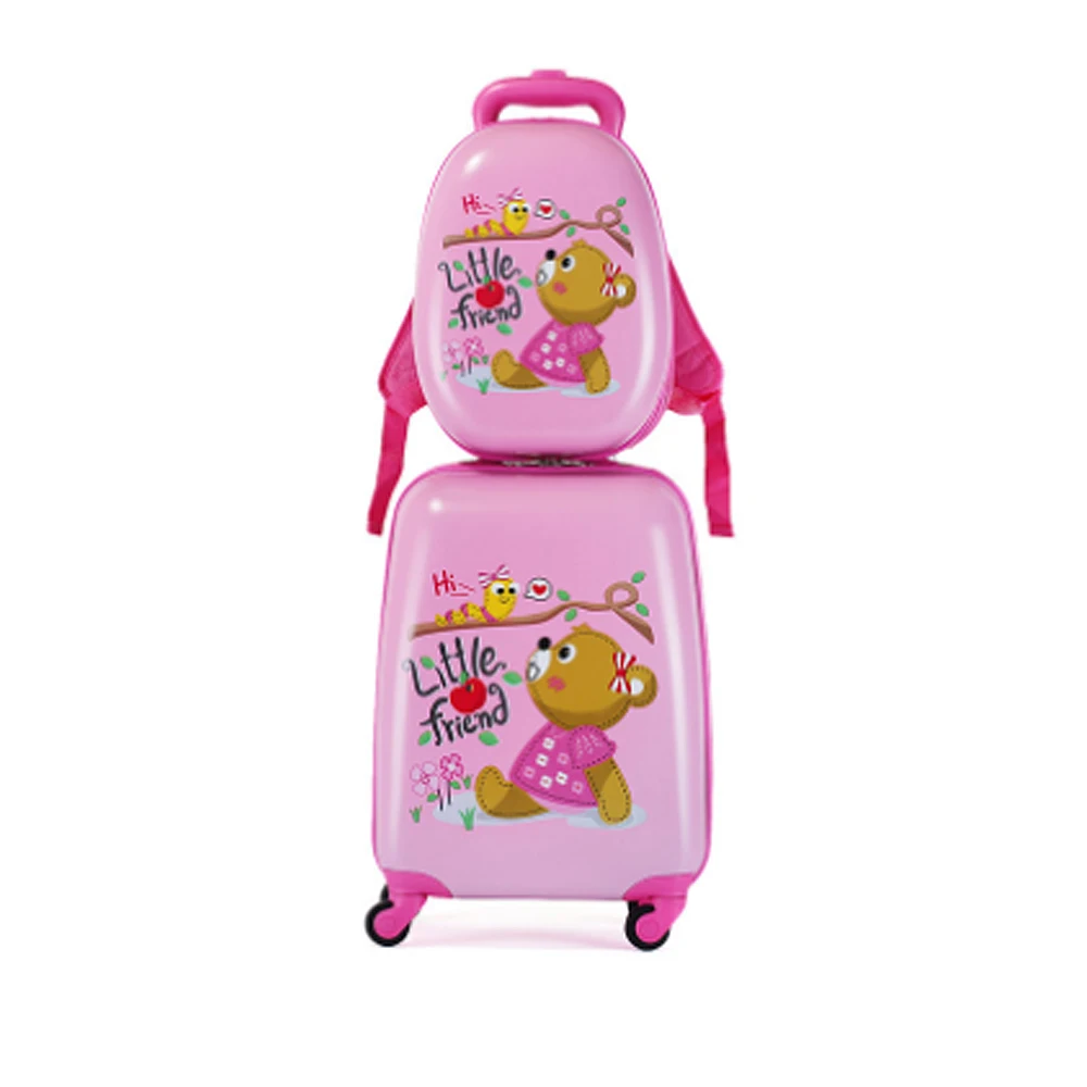 

FAMA disney certificate children luggage kids travel suitcase with bag