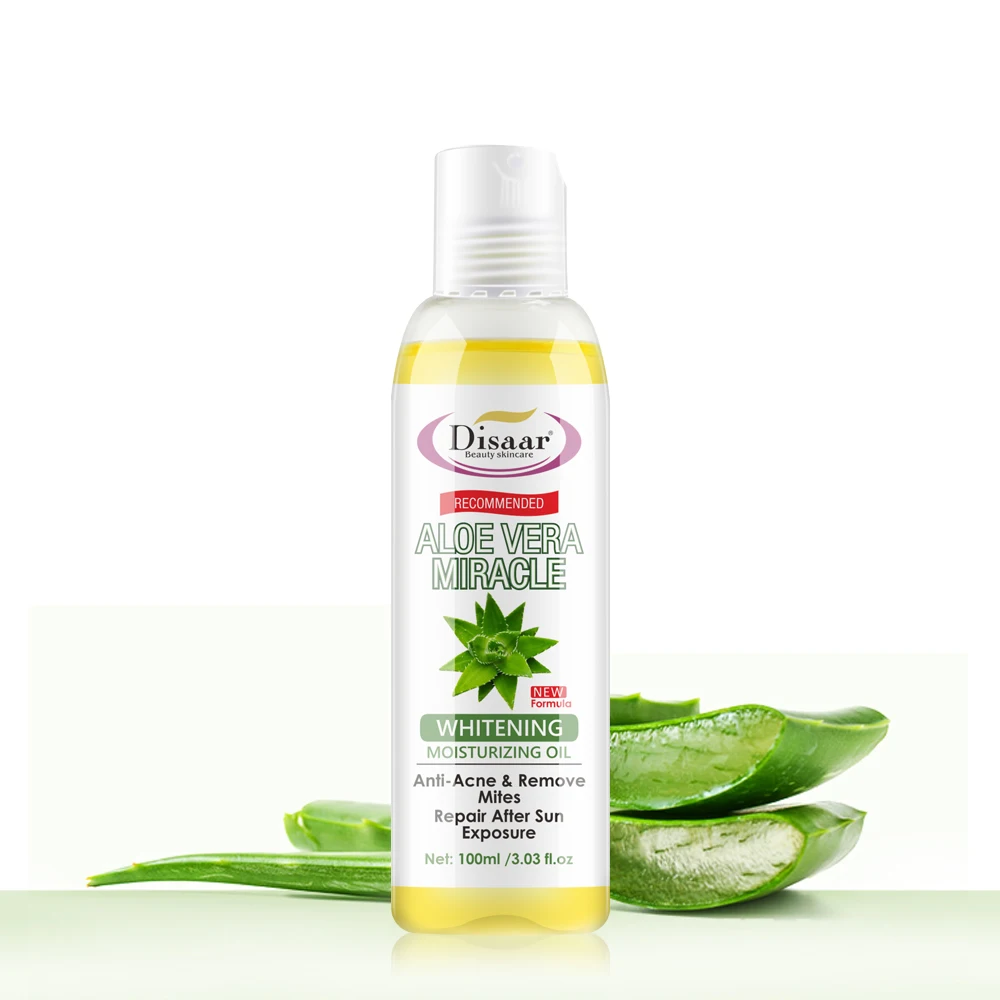 

Disaar Body Oil Moisturizing Anti-acne Natural Aloe Vera Miracle Essential Oil