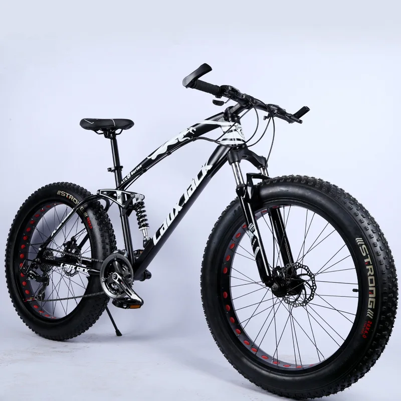 

Variable speed off-road beach snow mountain bike 4.0 big tire wide tire bicycle adult fat bike