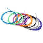 4mm plastic coated steel wire rope PVC RED BLACK GREEN clear color