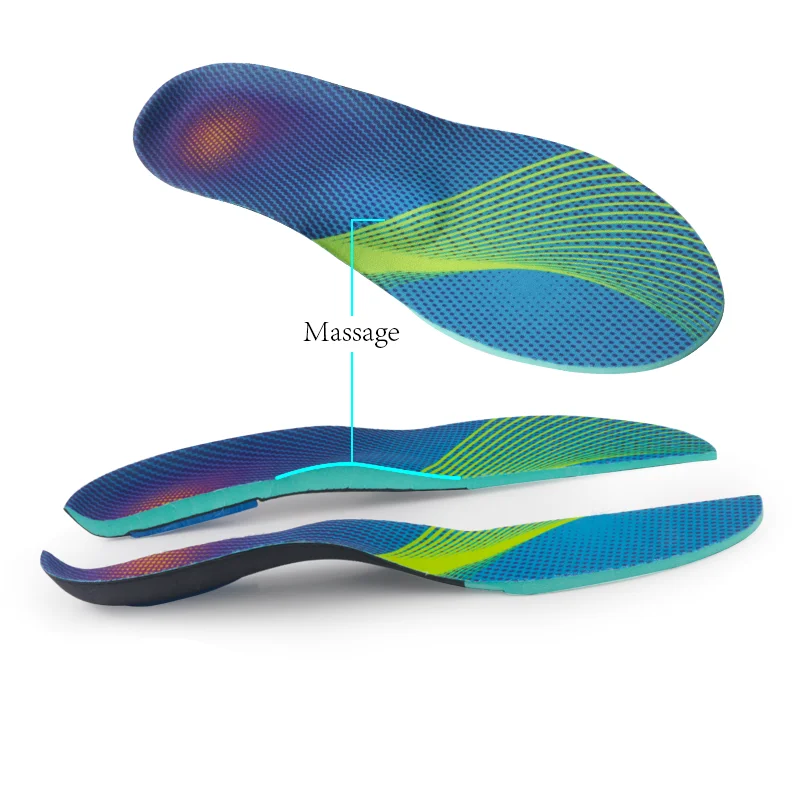 

JOGHN Shoe Shockproof Pu Material Orthotic Comfortable insole Multifunction arch support insole shoe
