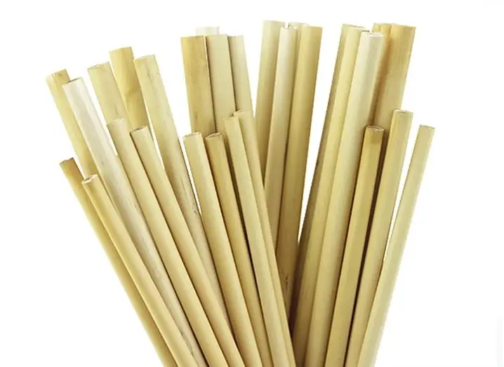 Reed Straw Biodegradable Agave Drinking Straws Eco Friendly Disposable